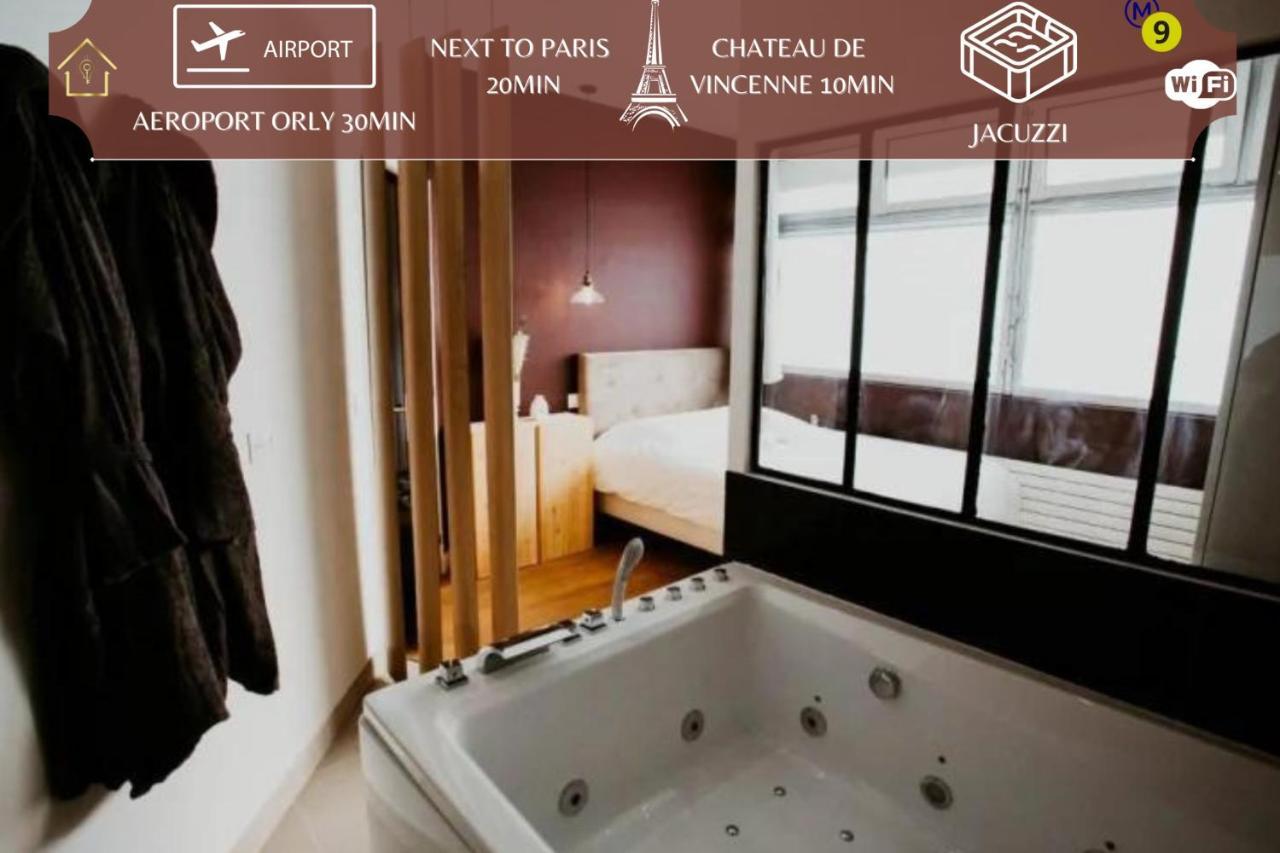 Sweet Love Room - Jacuzzi Privatif Montreuil  Dış mekan fotoğraf
